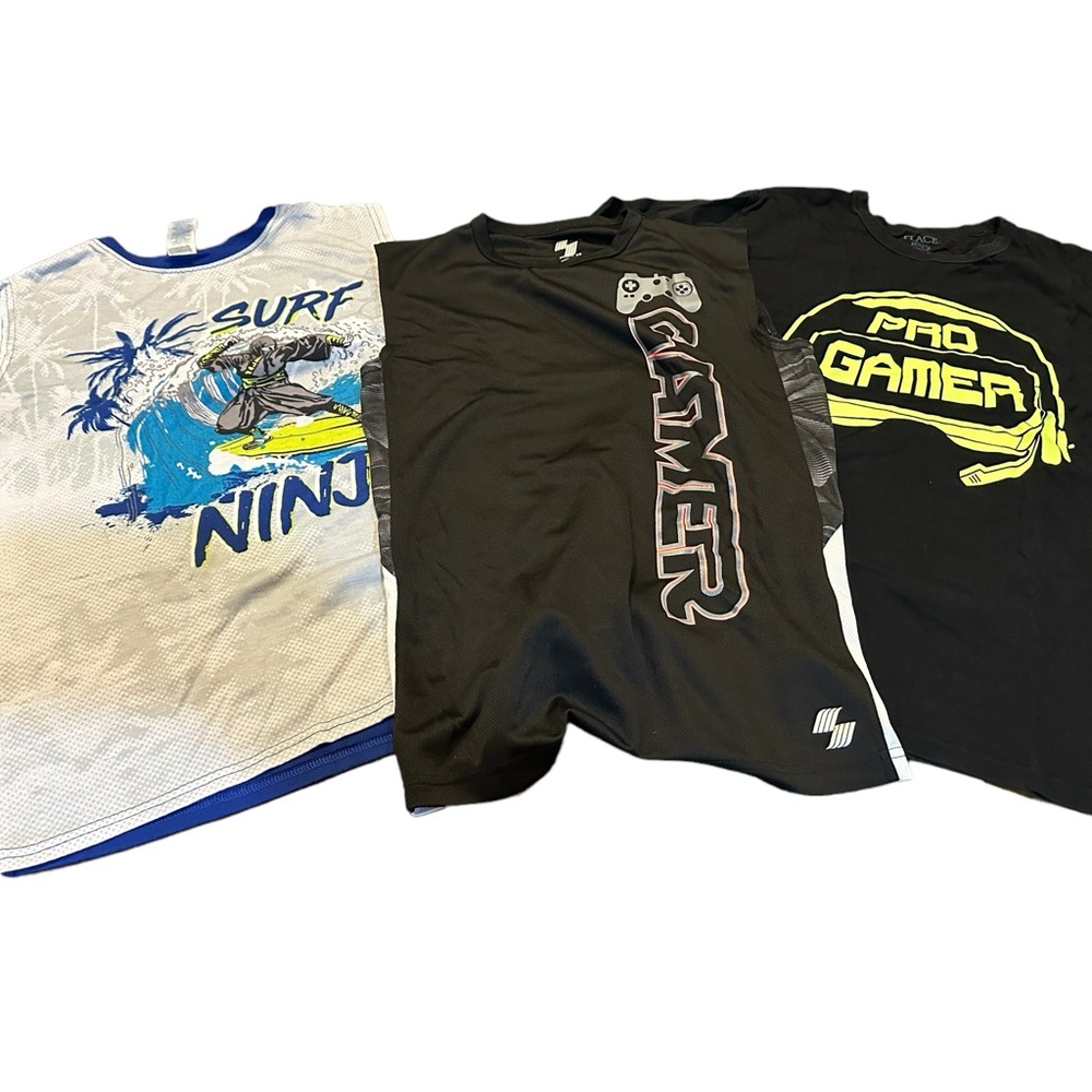 Kids size XXL 16  brand The Children’s Place summer shirts‎ bundle of 3